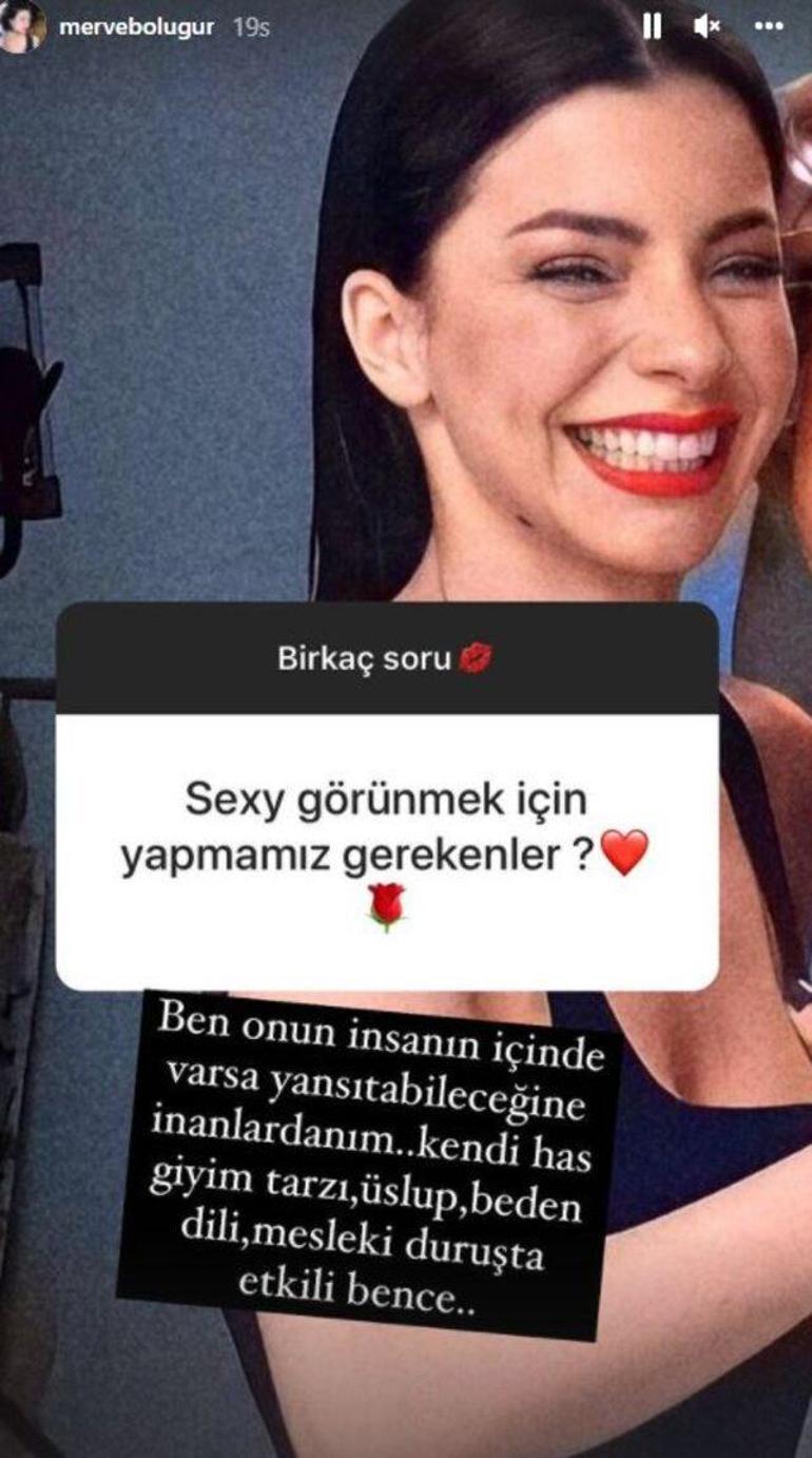 Merve Boluğur takipçilerine tavsiye verdi