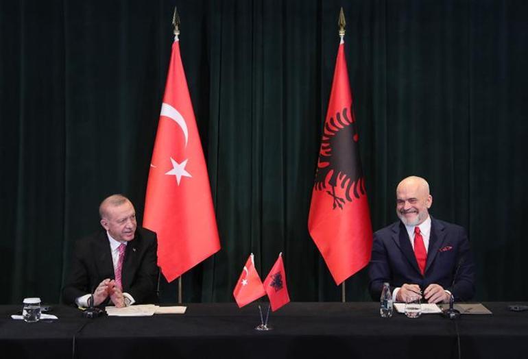 Son dakika: Arnavutluk ile kritik anlaşmalar imzalandı Erdoğan hedefi açıkladı: 1 milyar dolar