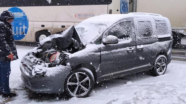 Son dakika... Boluda kar kazası 24 araç birbirine girdi