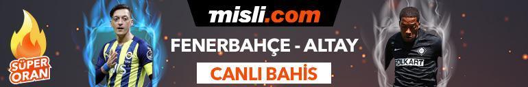 Fenerbahçe - Altay maçı Tek Maç ve Canlı Bahis seçenekleriyle Misli.com’da