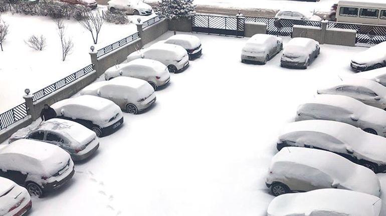 Sivasta kar yağışı 780 yerleşim yerine ulaşım yok