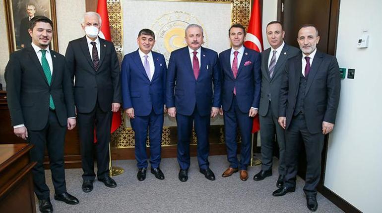 TBMM Başkanı Şentop, Doha Büyükelçiliği’ni ziyaret etti