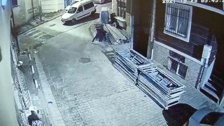 Polis 460 araç inceleyerek yakaladı Hırsızlık kamerada