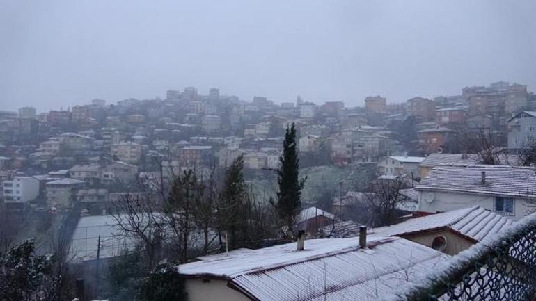 Son dakika... İstanbulda beklenen kar lapa lapa yağmaya başladı İşte trafikte son durum