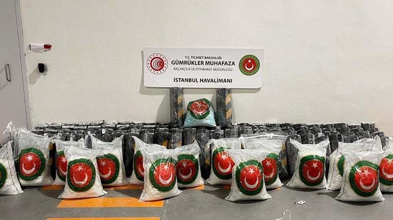 İstanbul Havalimanında otopark tamponuna gizlenen 250 kilogram metamfetamin ele geçirildi