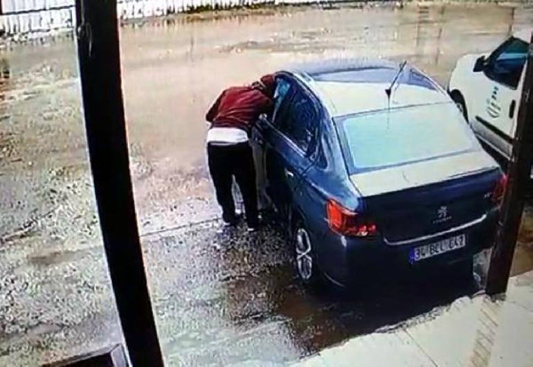 Camını kırdıkları otomobilden 82 bin TL çalan kardeşler yakalandı