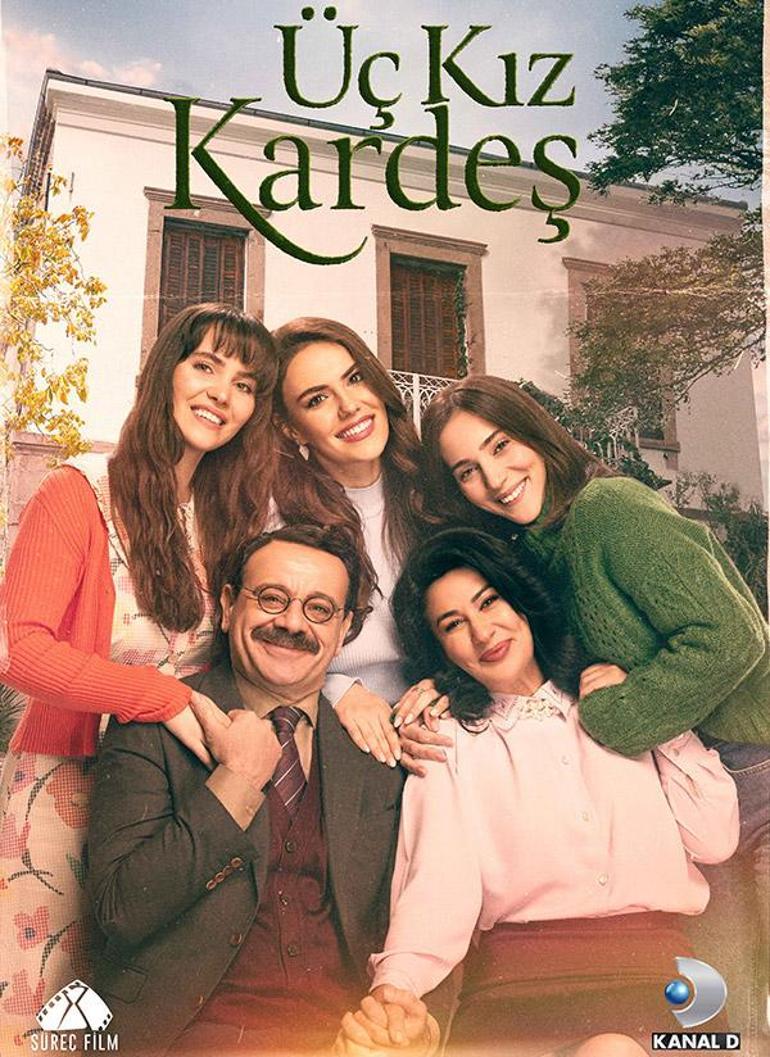Üç Kız Kardeş dizisinin afişi yayınlandı