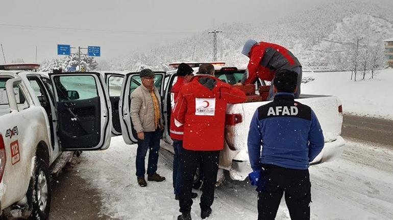Tokatta 170 köy yolu ulaşıma kapandı
