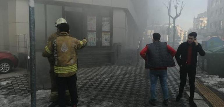 Bahçelievlerde yangın paniği