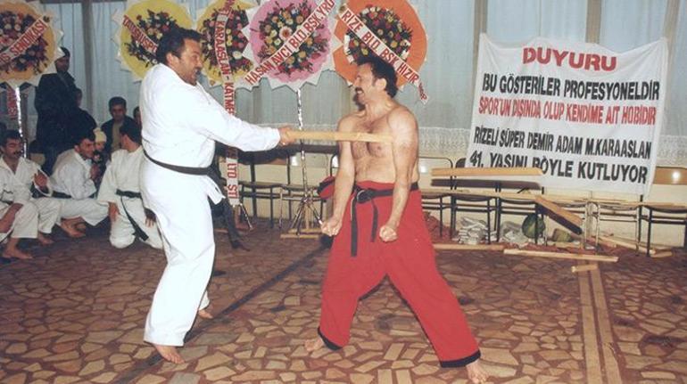 Güç gösterileri ustası karateci, kanserden kolunu kaybetti
