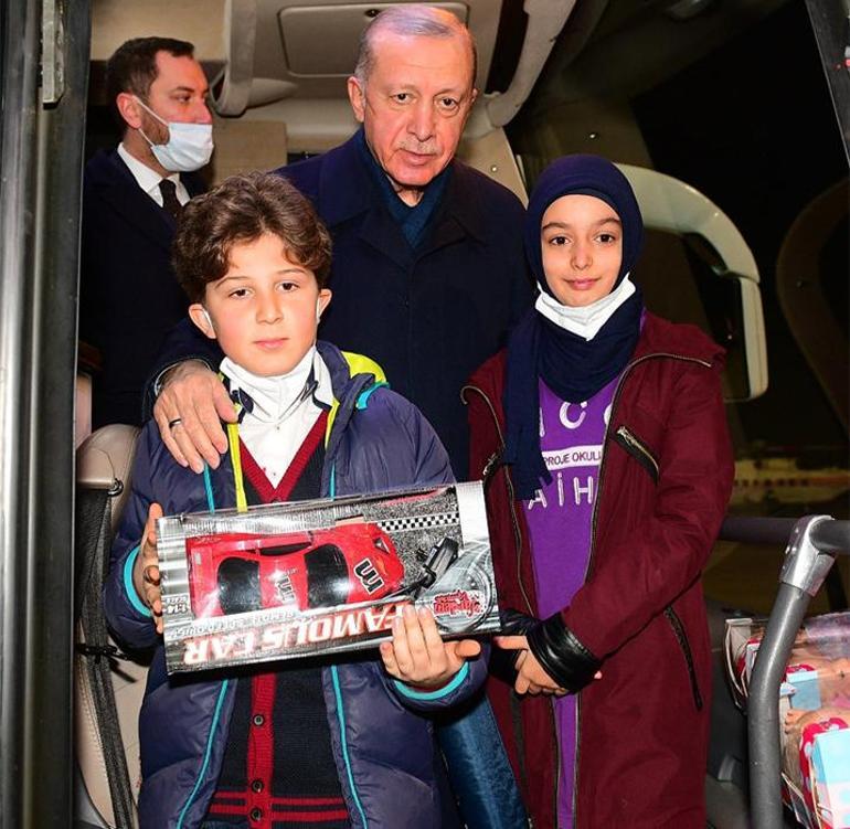 Cumhurbaşkanı Erdoğan Trabzona gitti