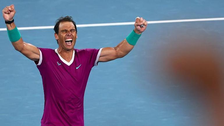 Avustralya Açıkta şampiyon Rafael Nadal