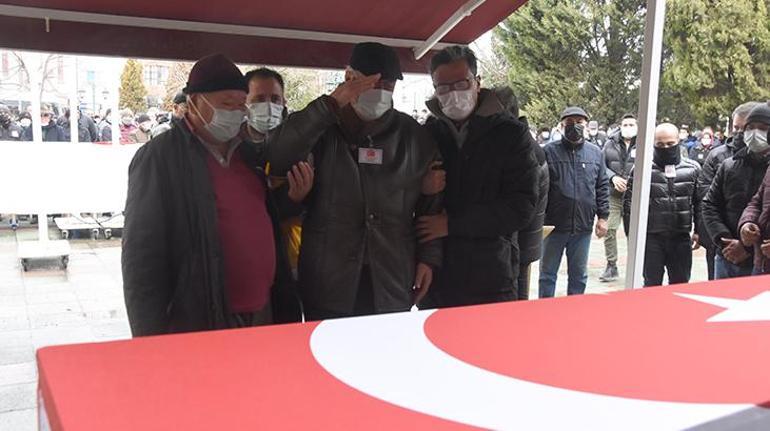 Cizre şehidi Tarık Tarcan, Eskişehirde son yolcuğuna uğurlandı