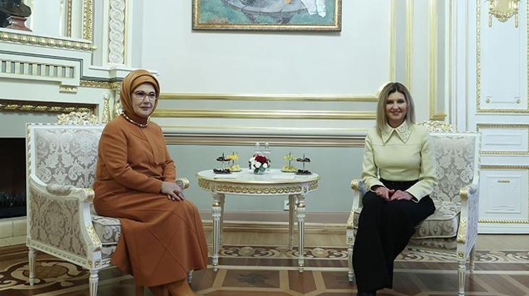 Emine Erdoğan, Ukrayna’da Türkçe Sesli Rehber Projesi Açılış Programı’na katıldı