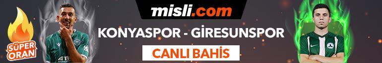 Konyaspor - Giresunspor maçı Tek Maç ve Canlı Bahis seçenekleriyle Misli.com’da
