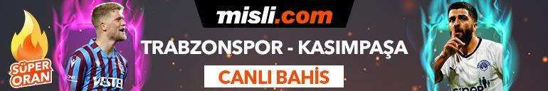 Trabzonspor-Kasımpaşa maçı canlı bahis seçeneğiyle Misli.comda