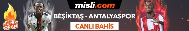 Beşiktaş-Antalyaspor maçı canlı bahis seçeneğiyle Misli.comda
