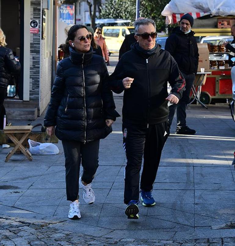 Ahmet Nur Çebi ve eşinin Bebek turu