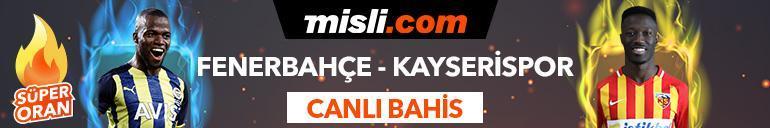 Fenerbahçe - Kayserispor maçı Tek Maç ve Canlı Bahis seçenekleriyle Misli.com’da