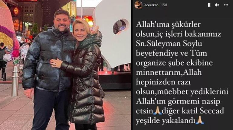 Şafak Mahmutyazıcıoğlu cinayetinde son dakika gelişmesi Seccad Yeşil yakalandı