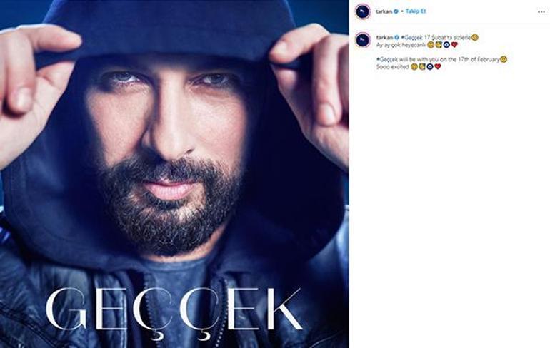 Tarkan yeni şarkısının adını açıkladı