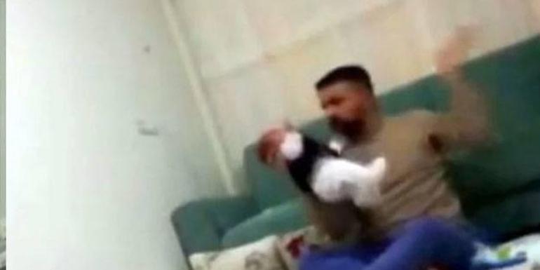 2 aylık bebeğini öldüresiye döven cani baba: Gözüm karardı