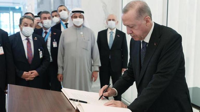 Cumhurbaşkanı Erdoğandan Dubai EXPO 2020de önemli açıklamalar