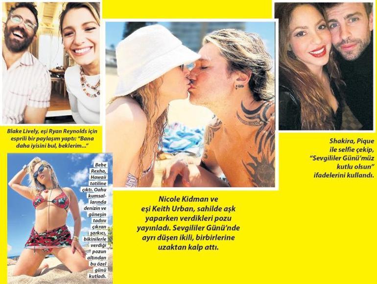 Hollywood’da sevgililer günü