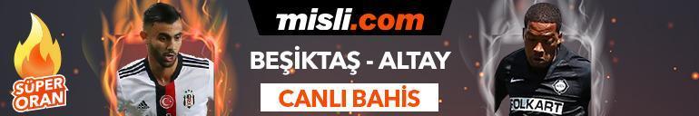 Beşiktaş - Altay maçı Tek Maç ve Canlı Bahis seçenekleriyle Misli.com’da