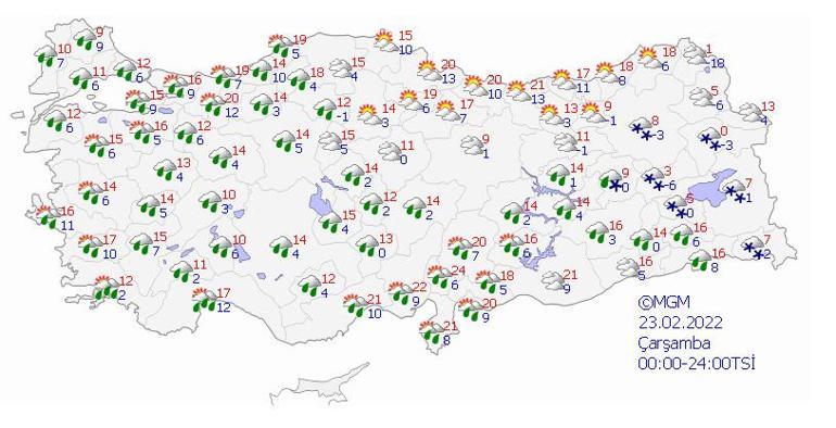 Son dakika: Yeni hava durumu raporu yayımlandı Salı gününden itibaren yağmur şiddetini artırıyor