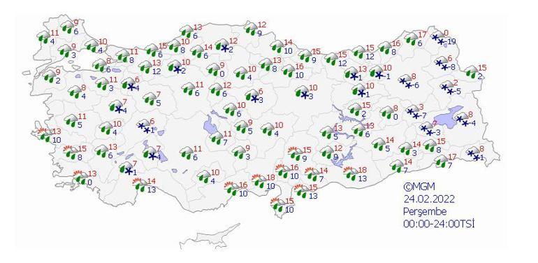 Son dakika: Yeni hava durumu raporu yayımlandı Salı gününden itibaren yağmur şiddetini artırıyor