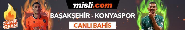 Başakşehir-  Konyaspor maçı canlı bahis heyecanı Misli.comda