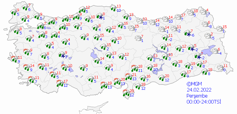 Son dakika: Meteorolojiden yurt geneli için flaş uyarı Hava durumu potansiyel tehlikeli