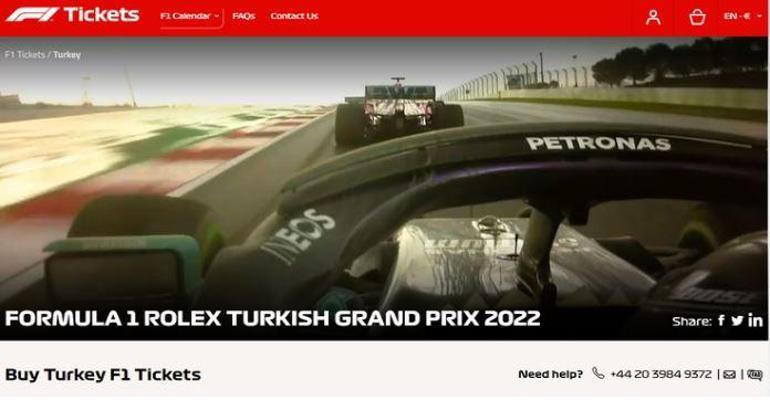 Formula 1de Türkiye müjdesi Resmi açıklama öncesi bilet satışı başladı