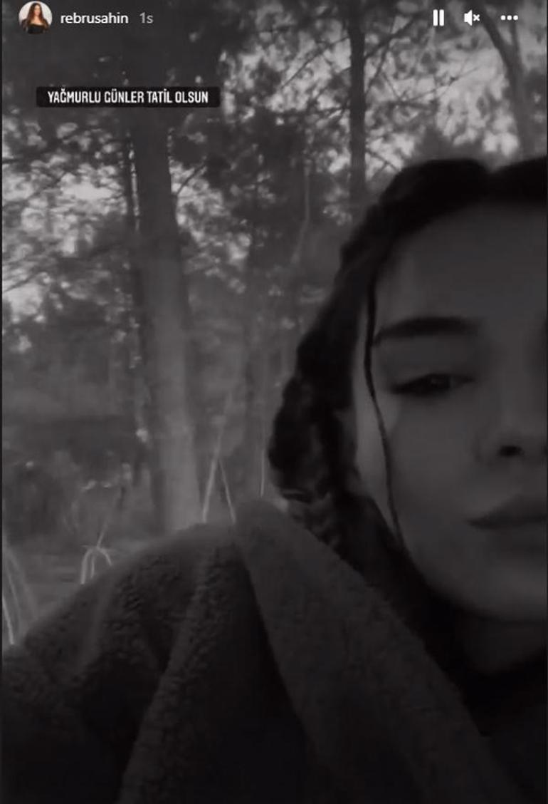 Ebru Şahin: Yağmurlu günler tatil olsun