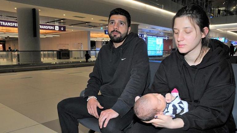 Rusyanın Ukraynayı bombalamasından 3 saat önce doğdu, ailesiyle İstanbula geldi