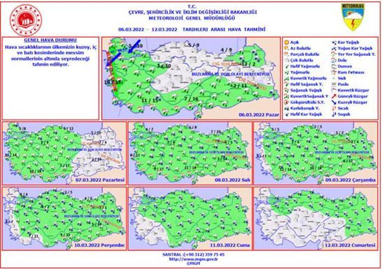 Son dakika... Meteoroloji yoğun kar için tarih verdi İstanbul dahil birçok ilde...