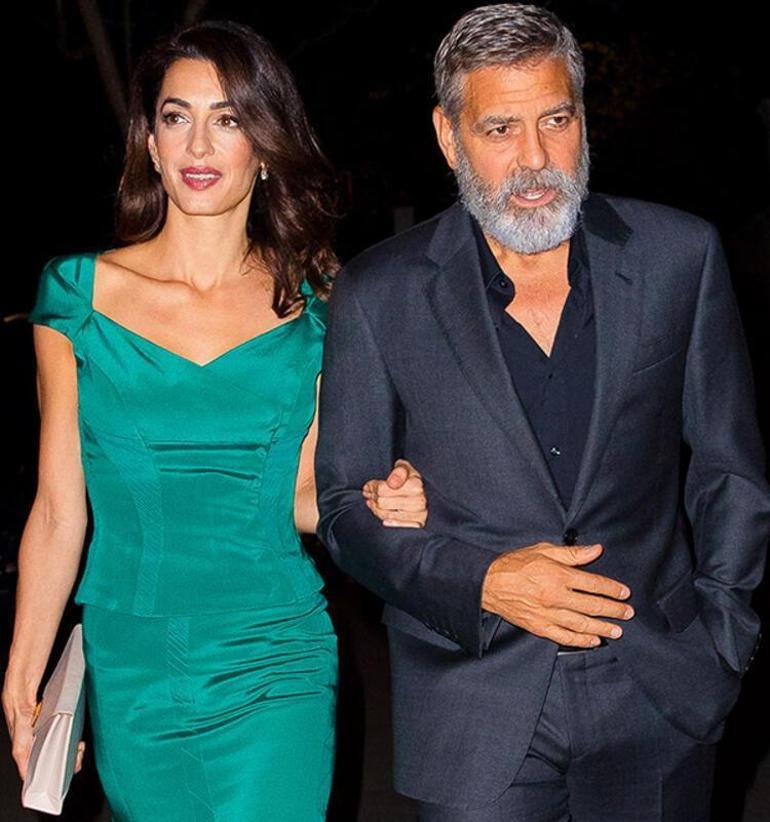 Amal Clooney ayrılık iddialarına son noktayı koydu