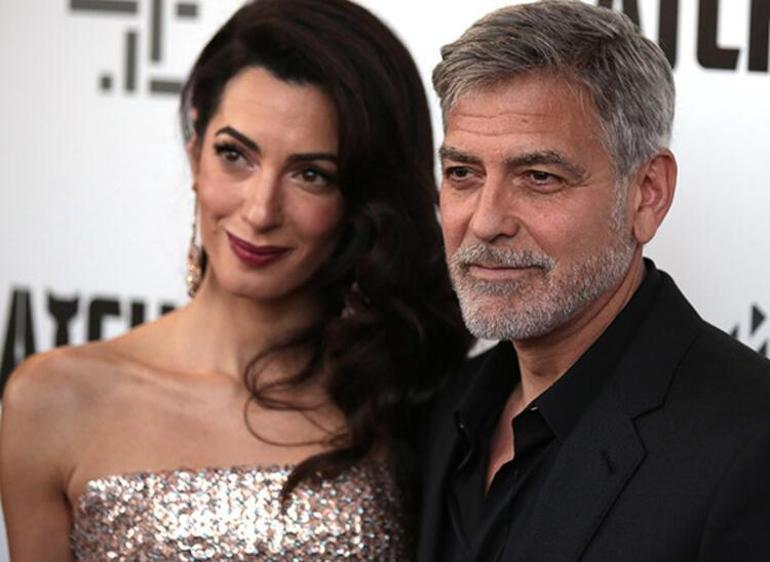 Amal Clooney ayrılık iddialarına son noktayı koydu