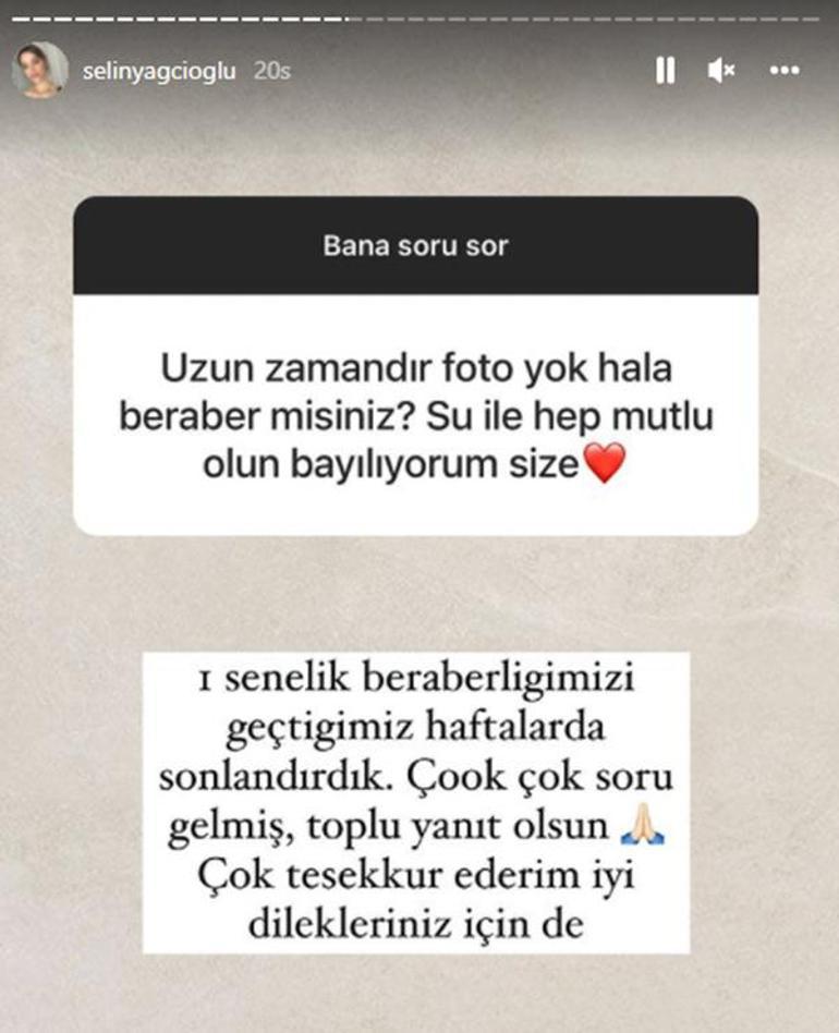 Selin Yağcıoğlu ile Berk Atan sessiz sedasız ayrıldı