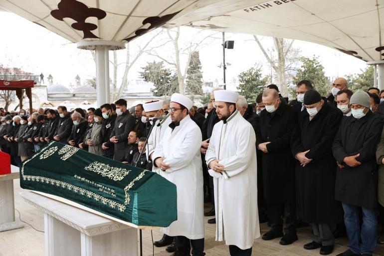Son dakika Erdoğan, Halit Çizmecinin cenaze törenine katıldı