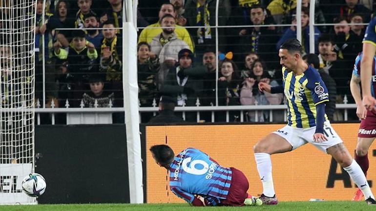 Fenerbahçe - Trabzonspor maçında puanlar paylaşıldı Bir de kırmızı çıktı