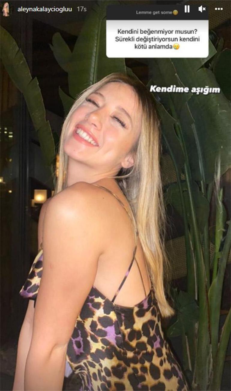 Survivor Aleyna Kalaycıoğlundan estetik sorusuna cevap