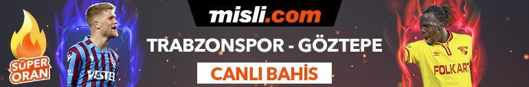 Trabzonspor - Göztepe canlı bahis heyecanı Misli.comda