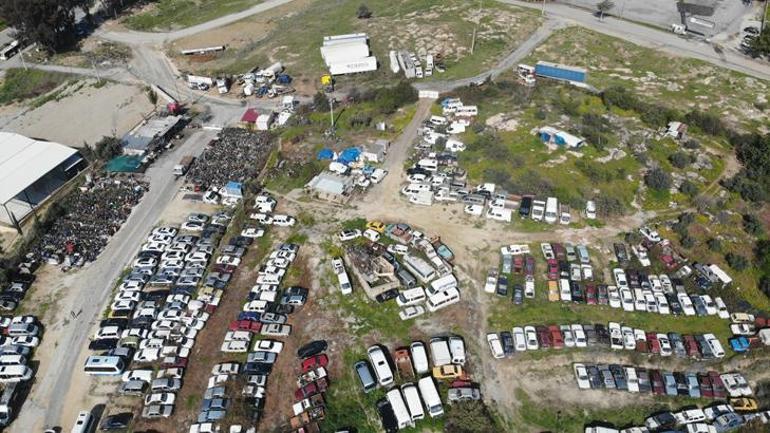 Milyonluk araçlar çürüyor Toplamda 100 milyon lirayı geçecek aracımız var