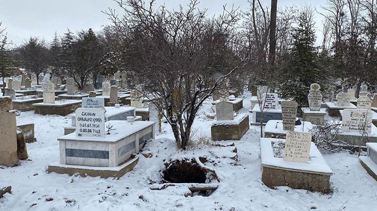 Mezarlıkta define kazısı yapan 4 şüpheliden biri profesör çıktı