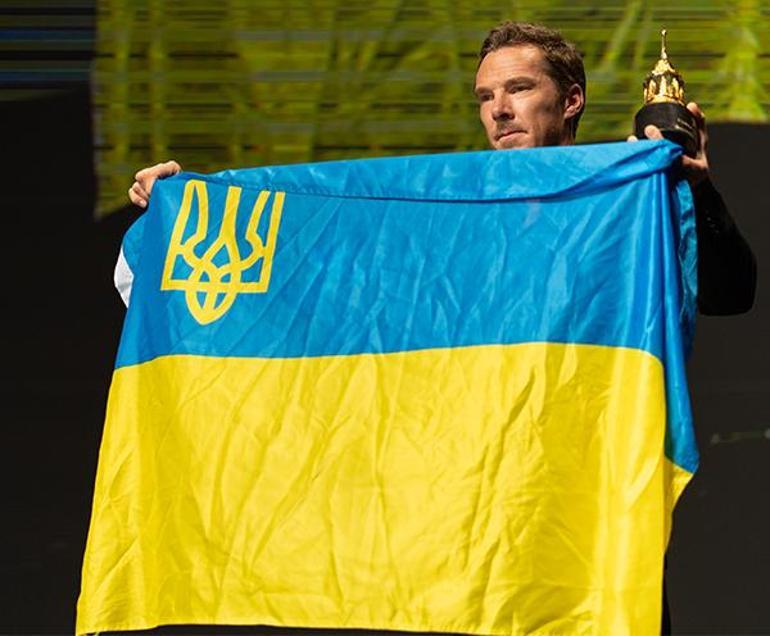 Benedict Cumberbatch, Ukraynalı sığınmacılara evinin kapılarını açıyor