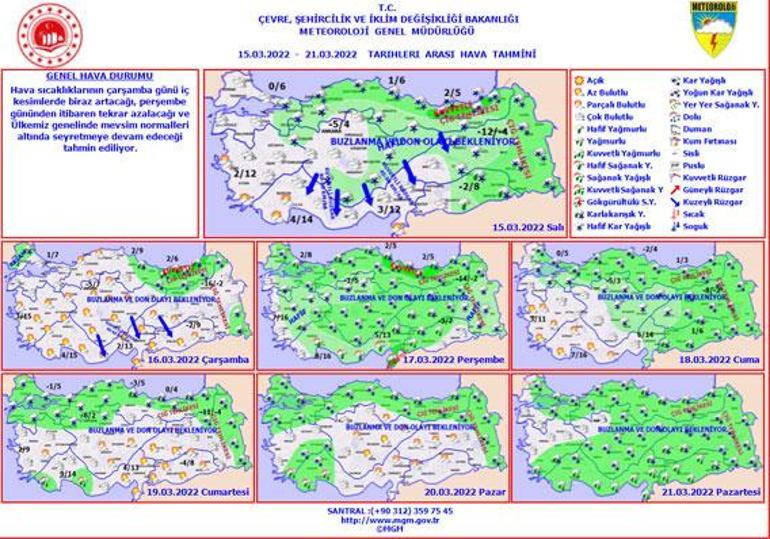 Son dakika... Meteorolojiden flaş uyarı Sıcaklık düşüyor, kar yeniden geliyor