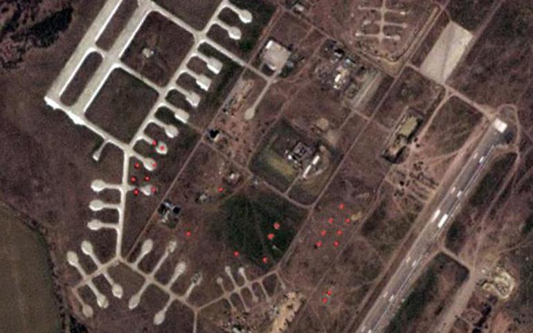 Ukrayna saldırısının uydu görüntüleri yayınlandı Her noktada yangın çıktı