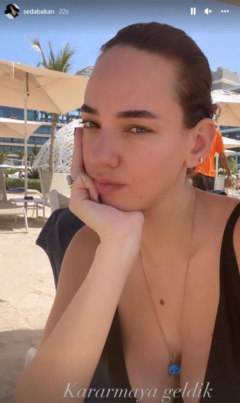 Seda Bakan, Dubai tatiline çıktı